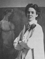Digter og billedkunstner Harriet Löwenhjelm 1